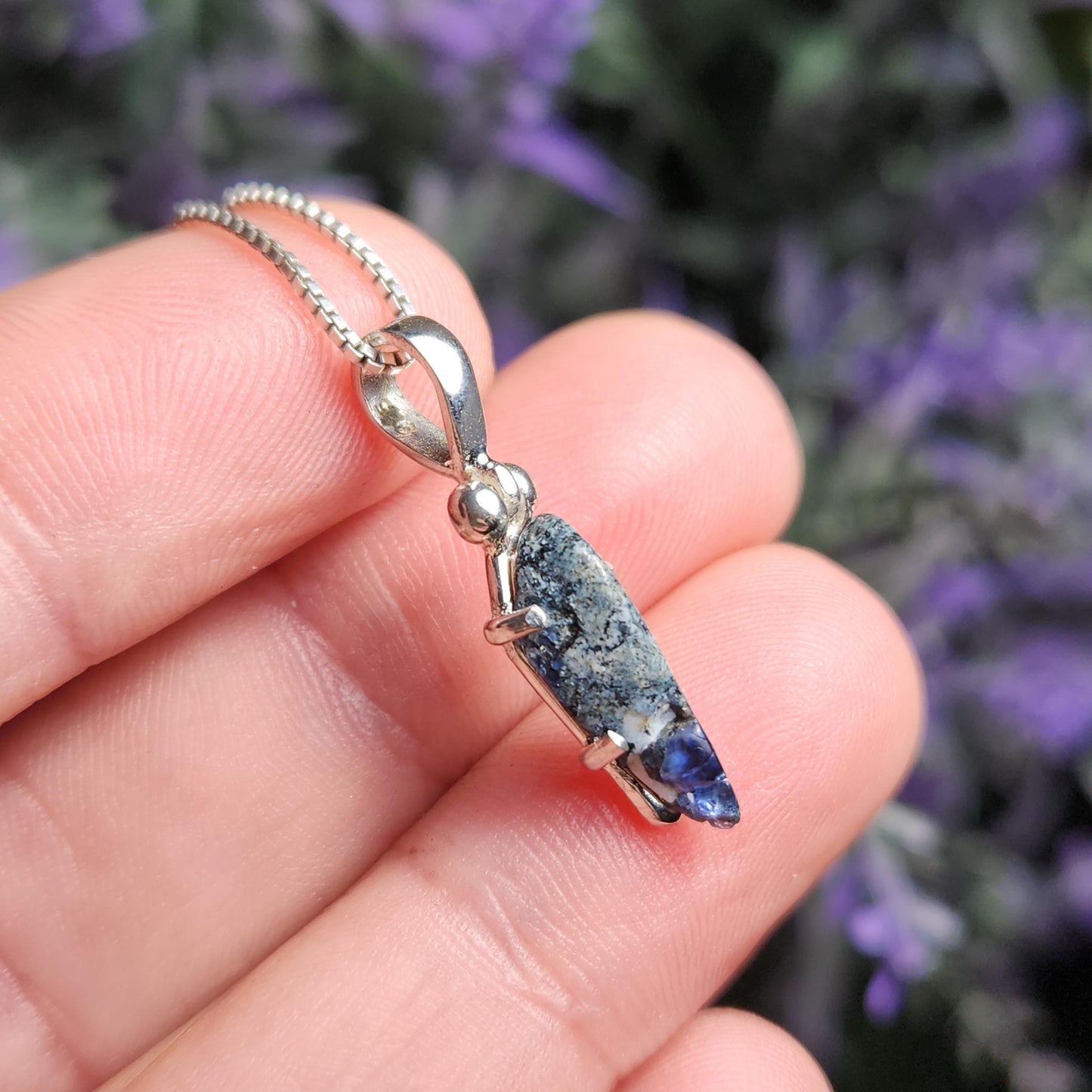 Benitoite Pendant