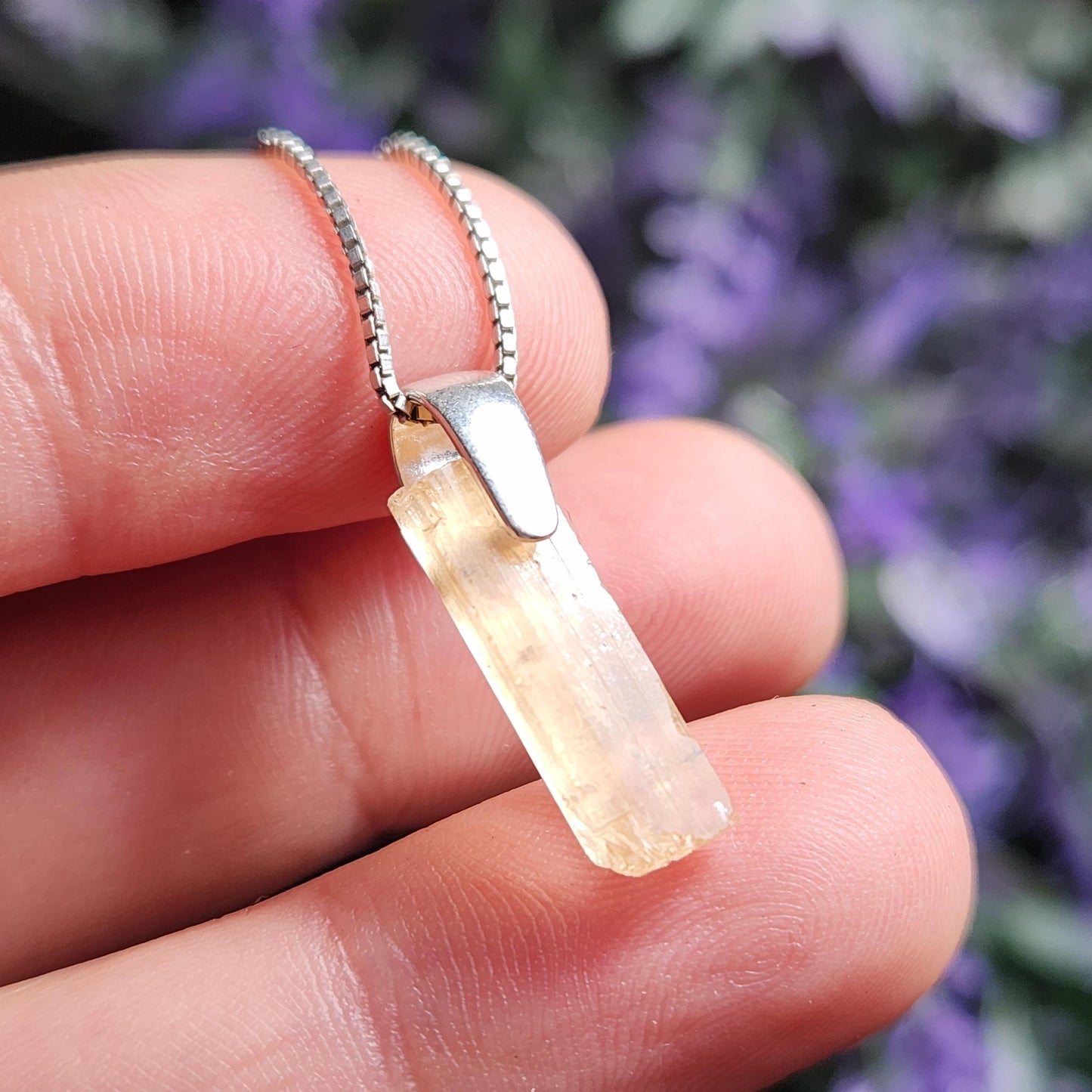 Golden Topaz Pendant