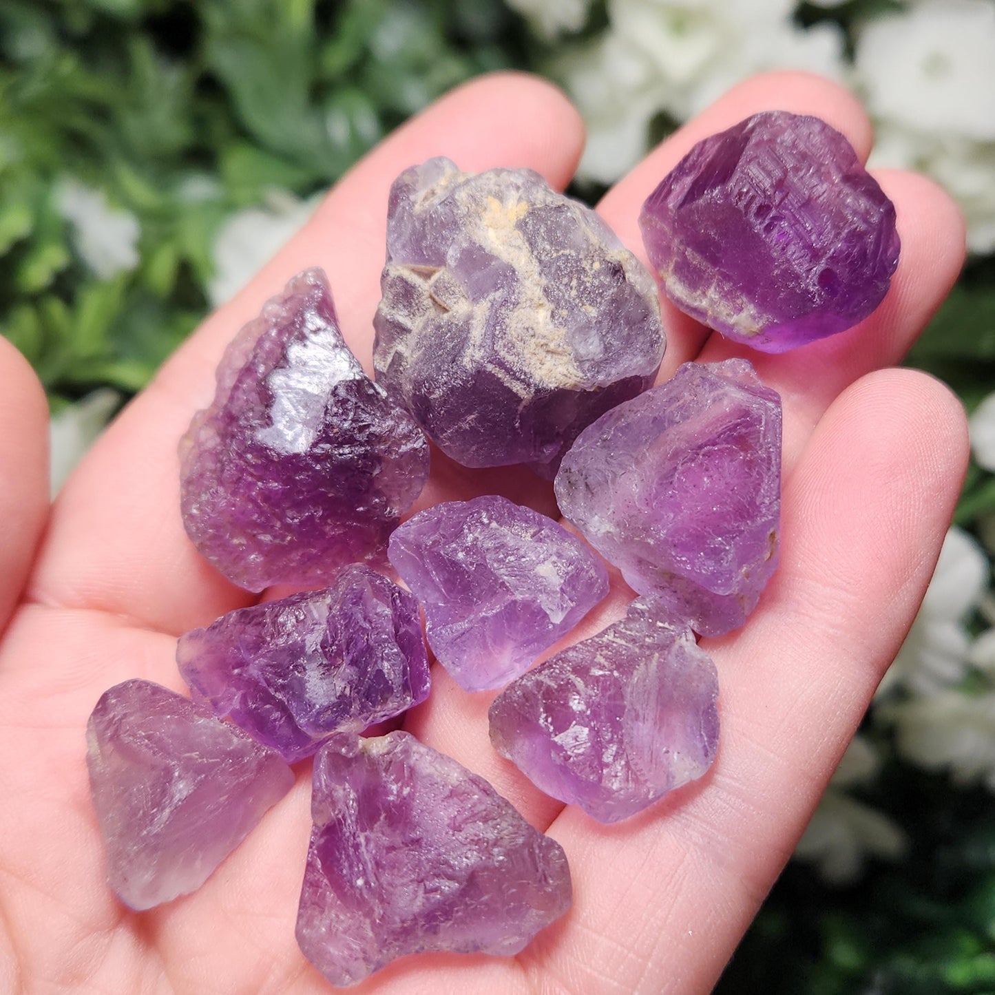 Purple Fluorite Crystal