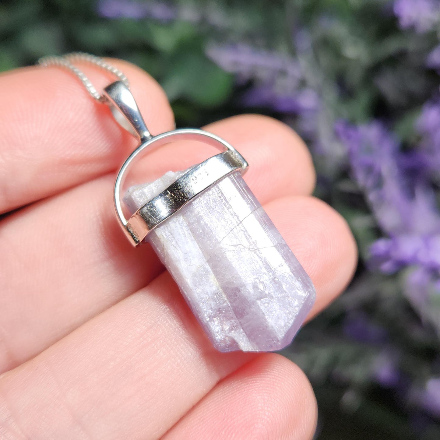 Purple Scapolite Pendant