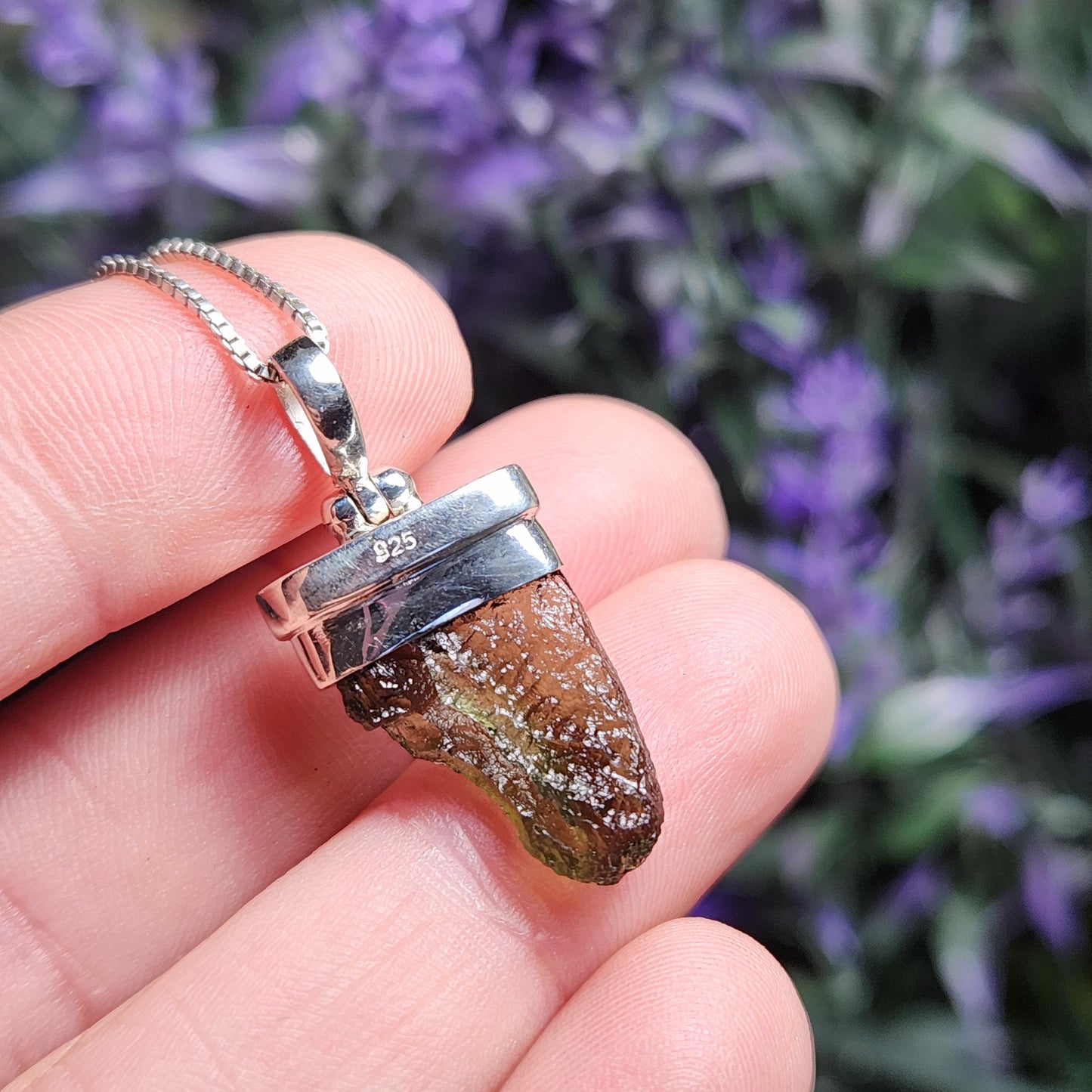 Moldavite Pendant