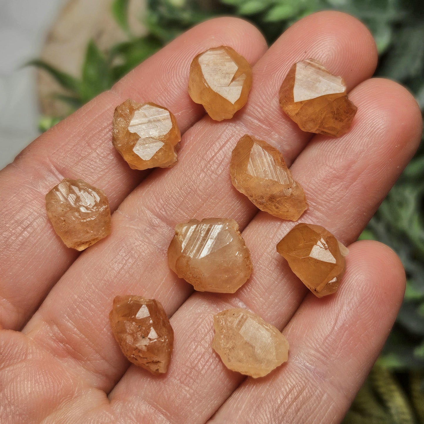 Raw Peach Garnet