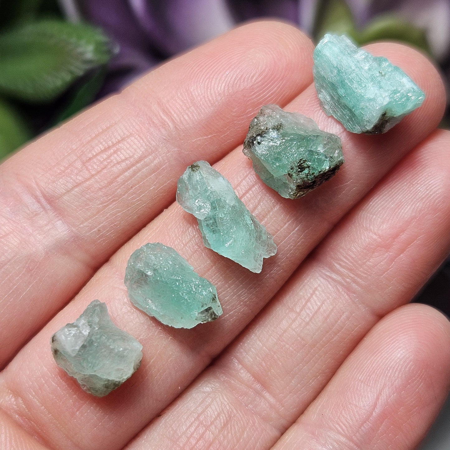 Himalayan Raw Emerald Crystal