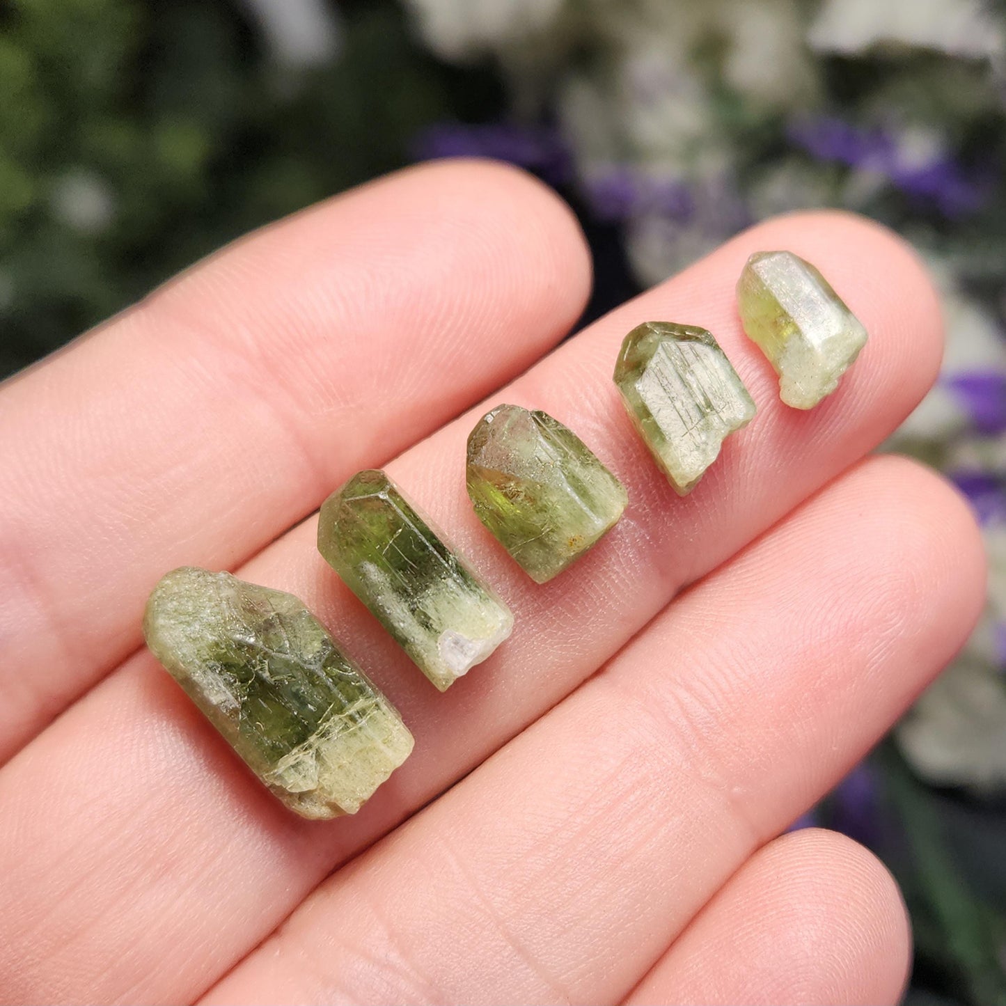 Terminated Diopside Crystal