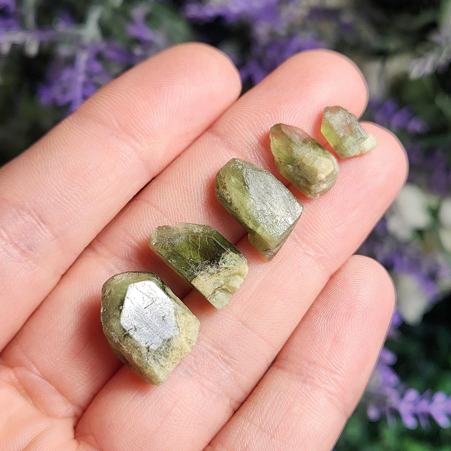 Terminated Diopside Crystal