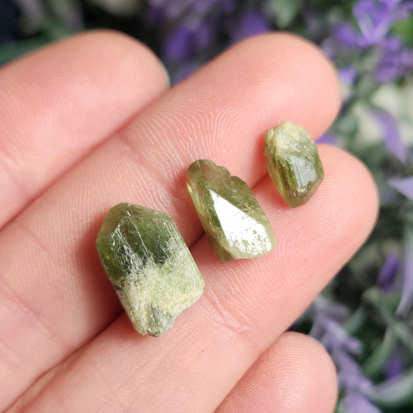 Terminated Diopside Crystal
