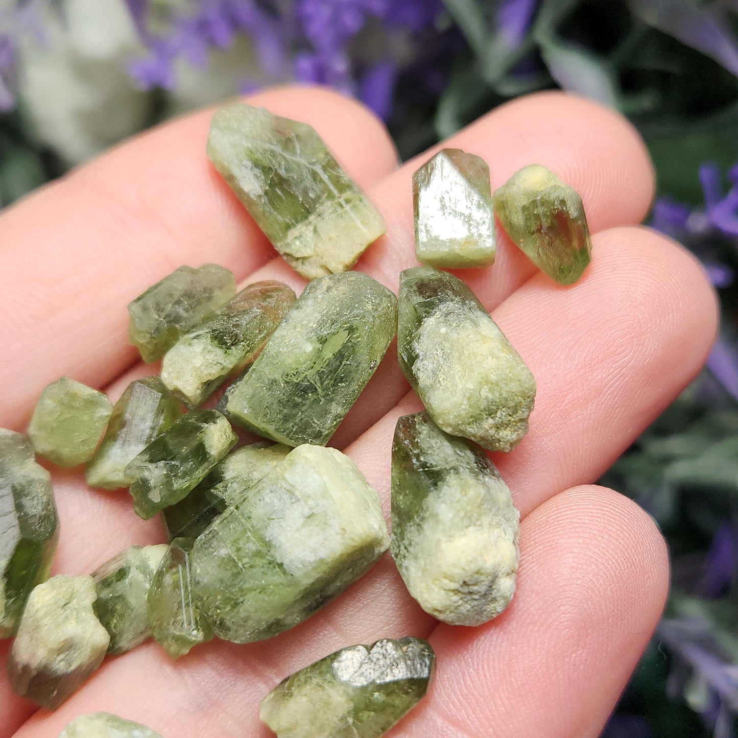 Terminated Diopside Crystal