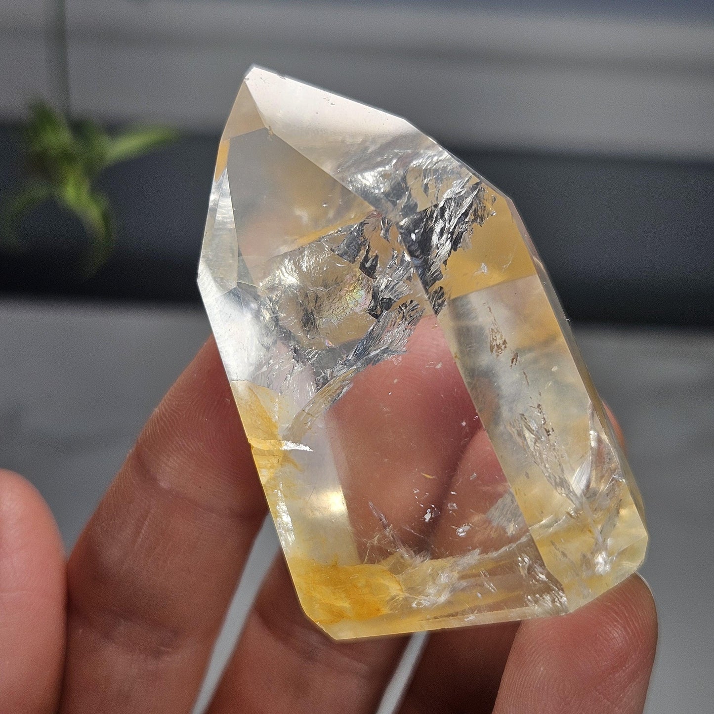 Golden Healer Quartz Tower