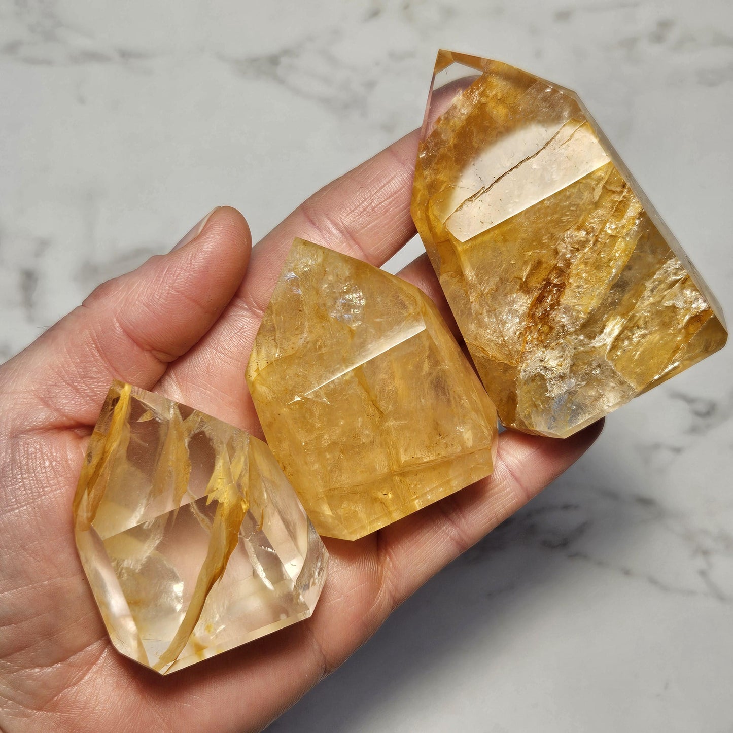Golden Healer Quartz Tower
