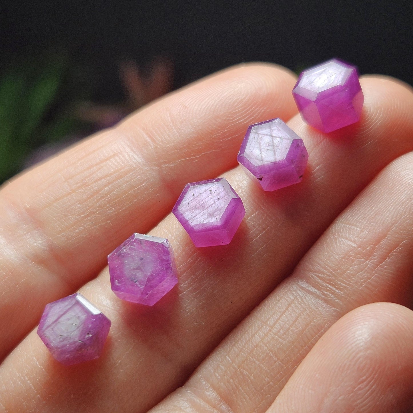 Ruby Crystal Slice