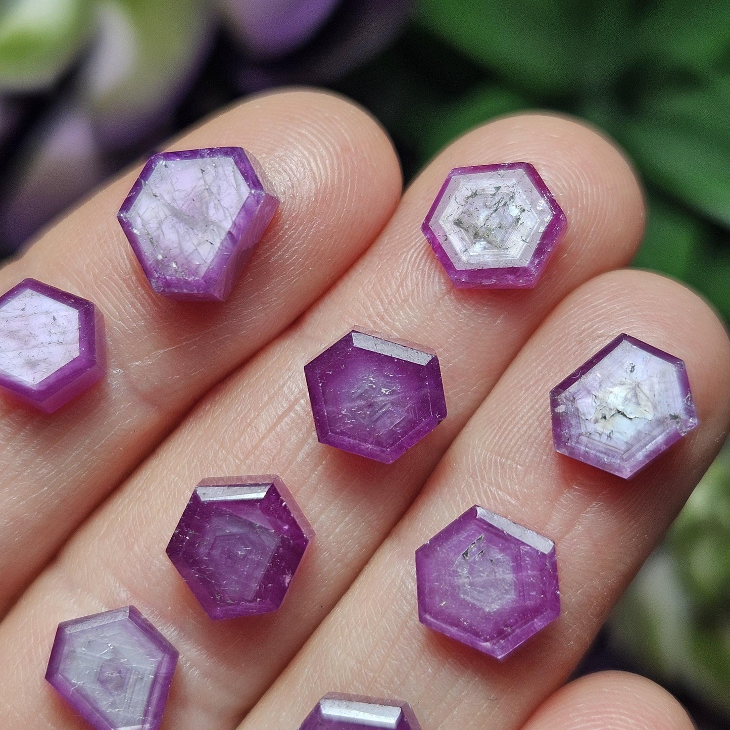 Ruby Crystal Slice