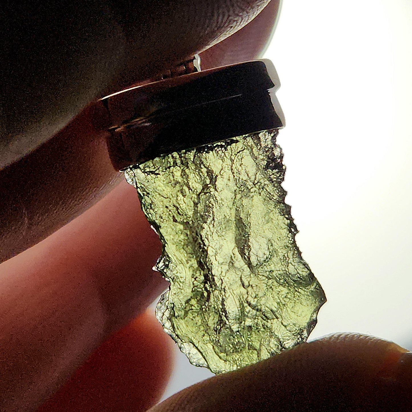 Moldavite Pendant
