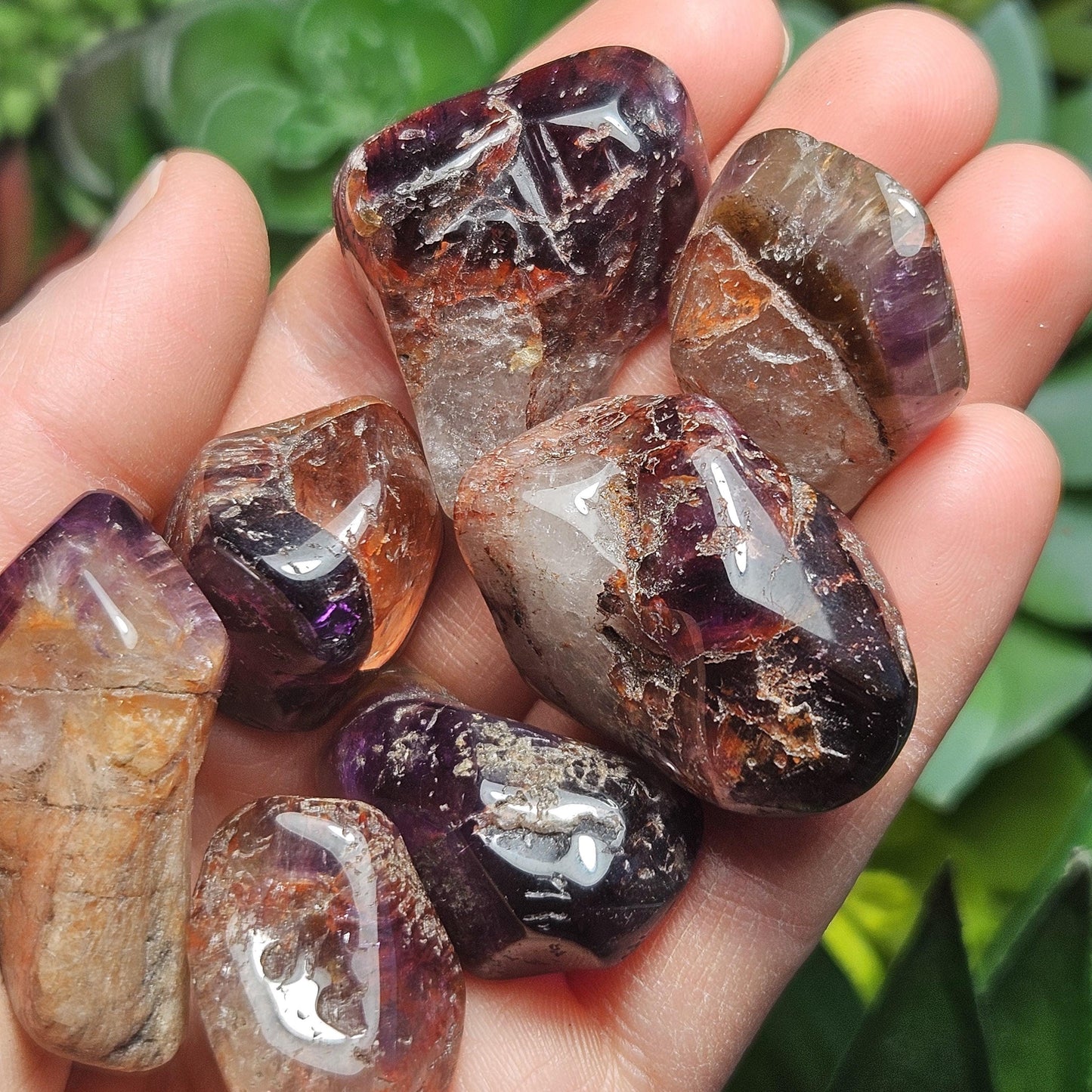 Polished Super Seven Quartz