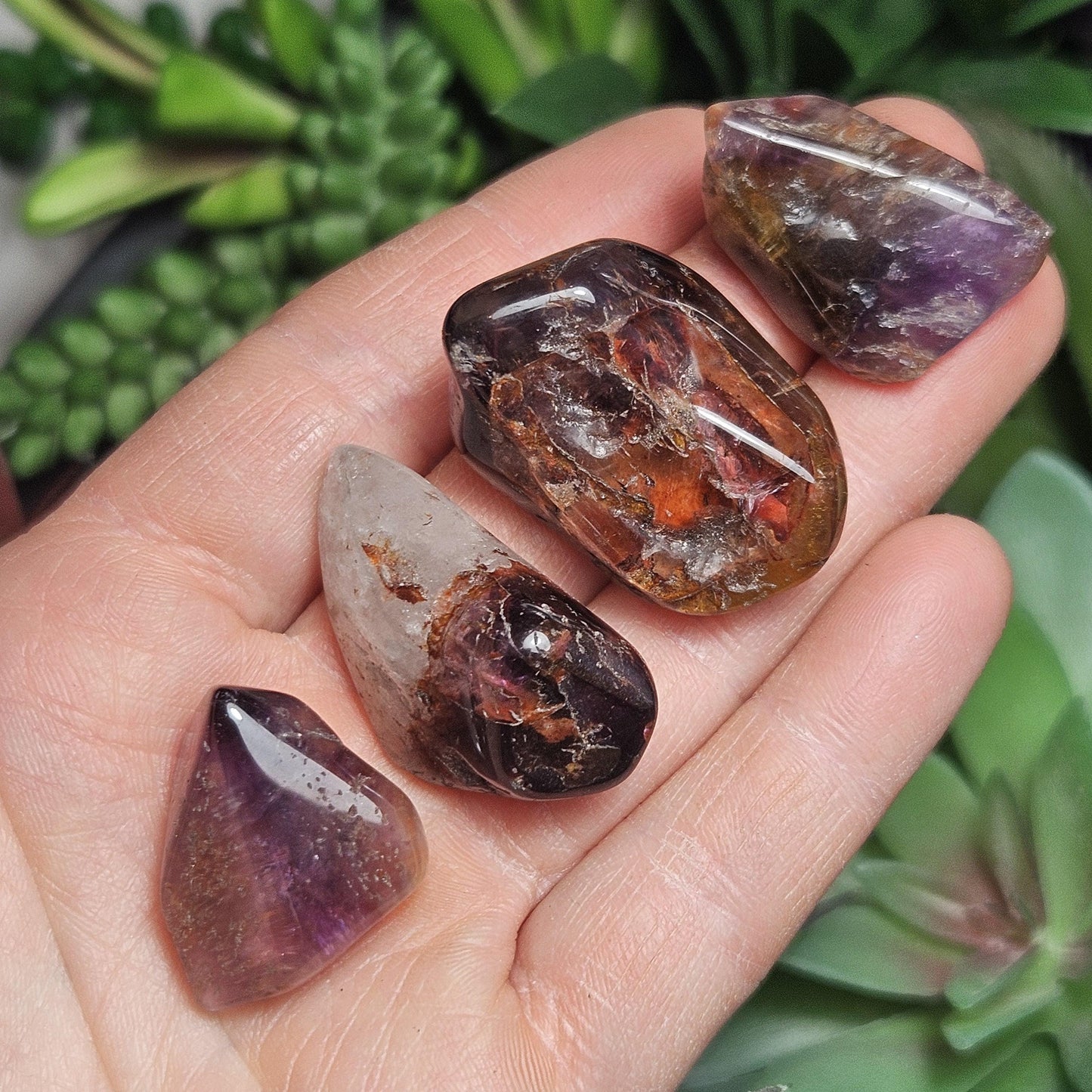 Polished Super Seven Quartz