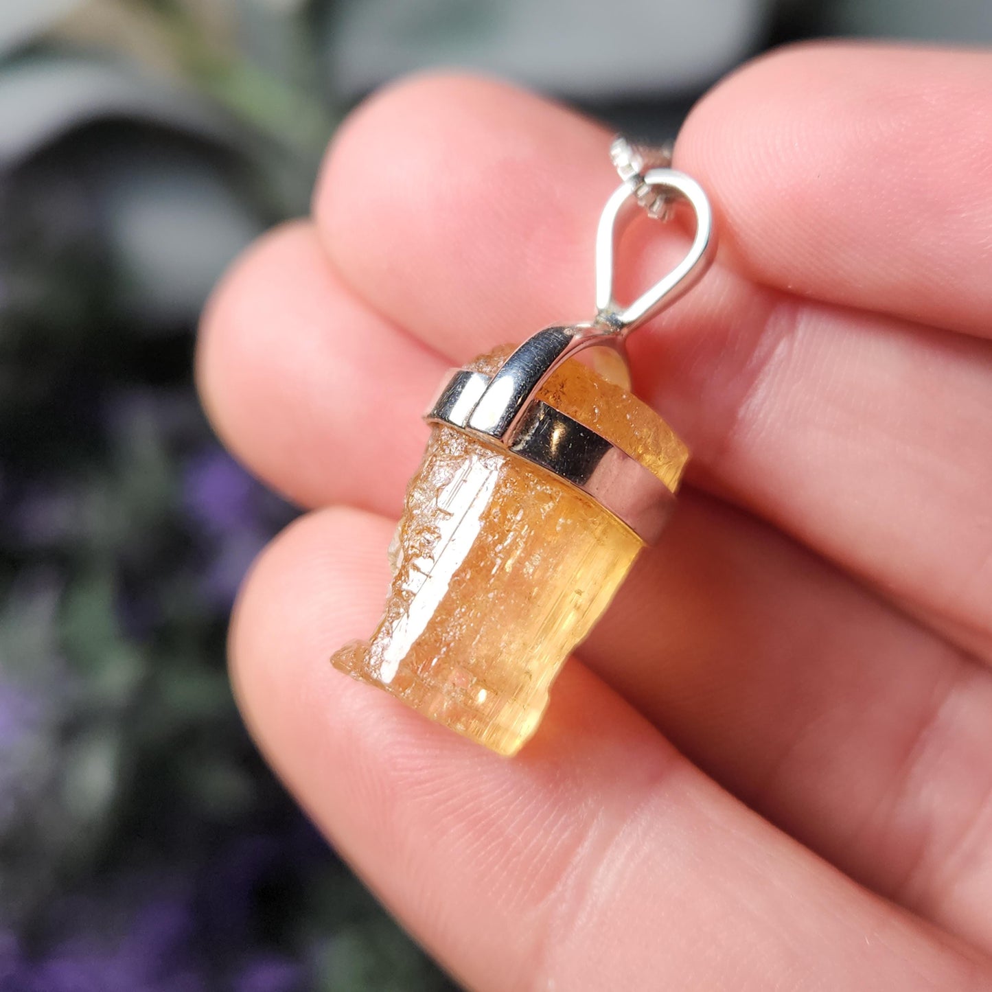 Honey Topaz Pendant