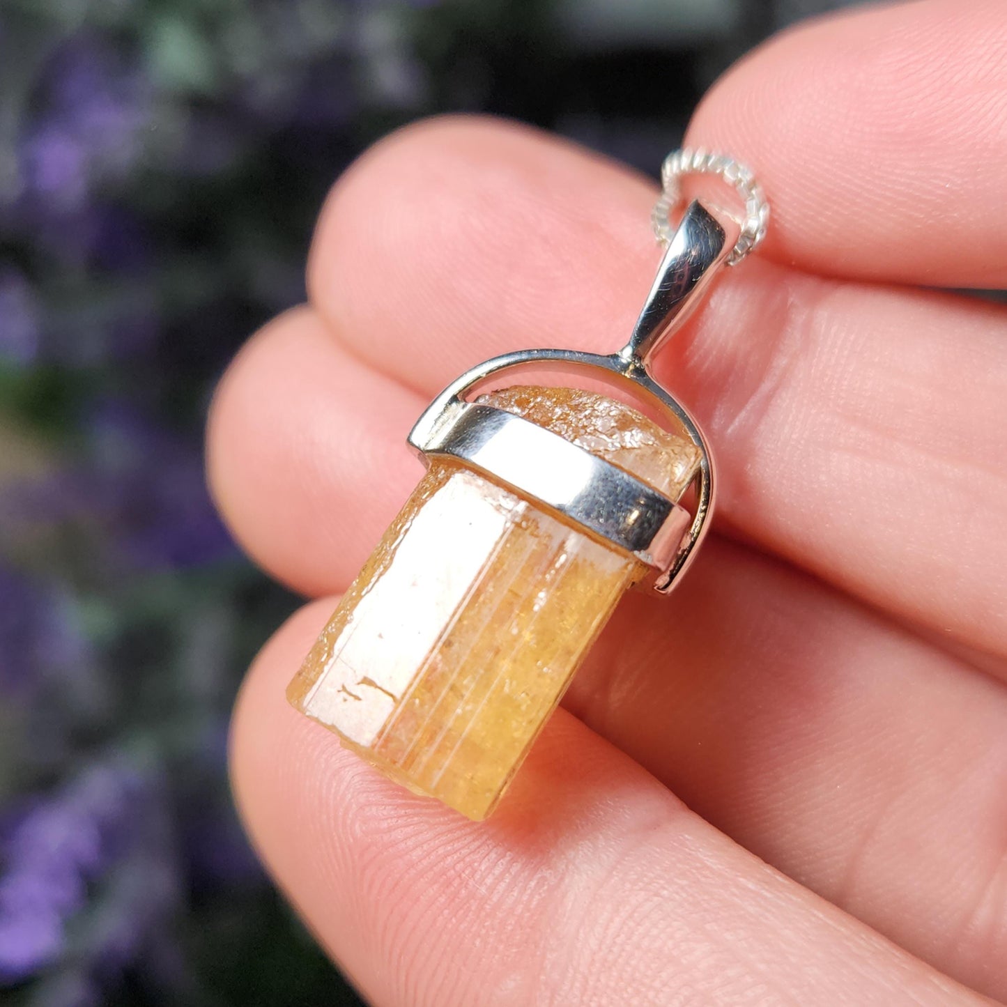 Honey Topaz Pendant