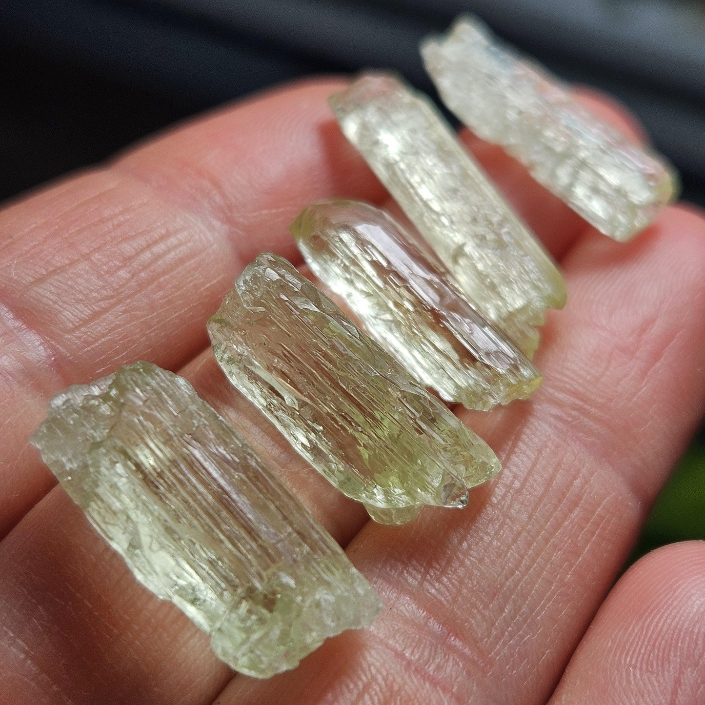 Etched Heliodor Crystal