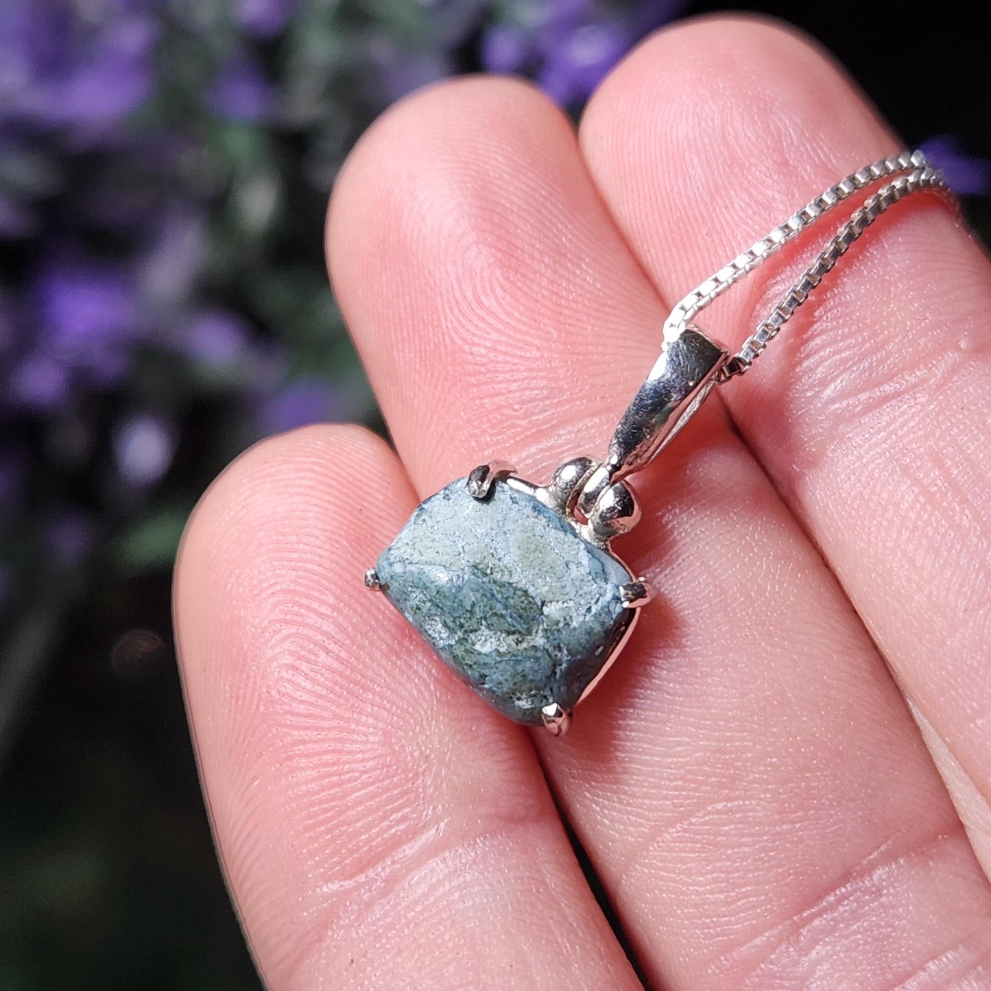 Benitoite Pendant