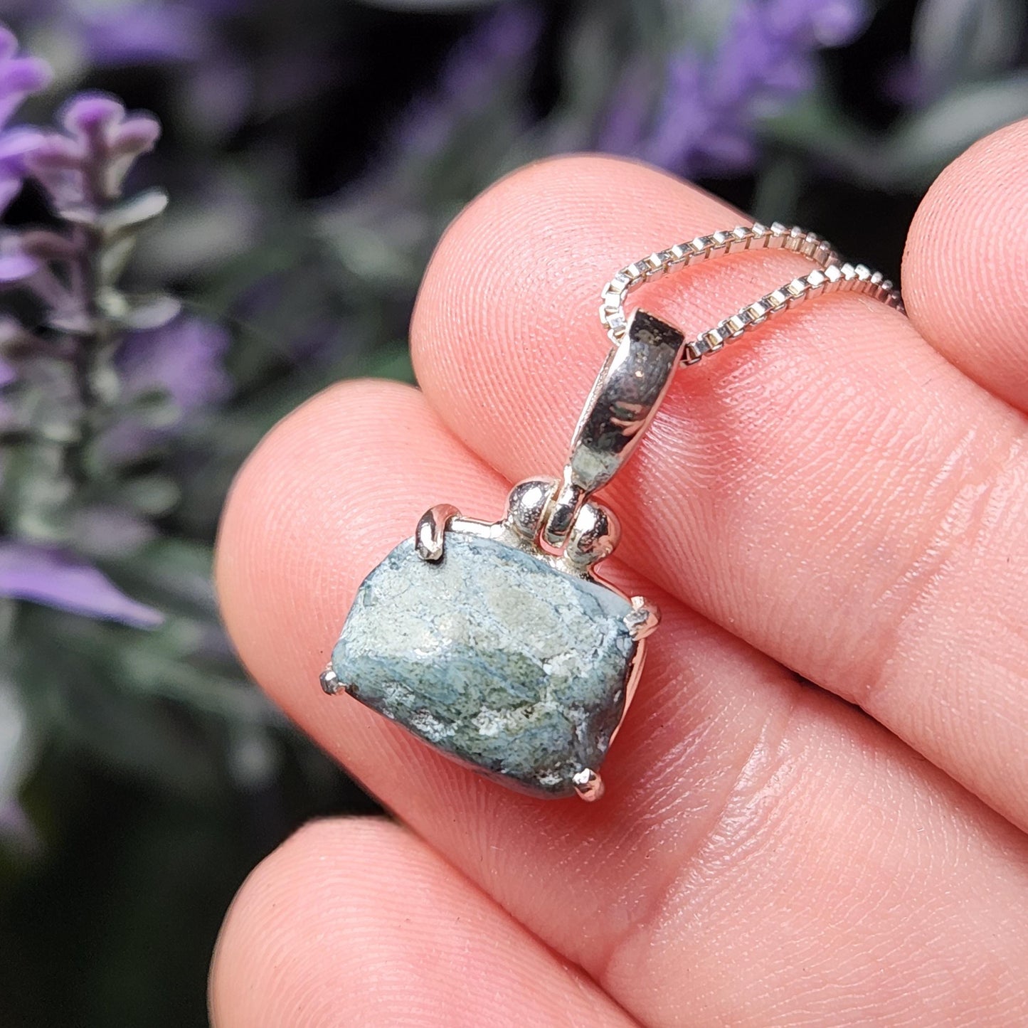 Benitoite Pendant