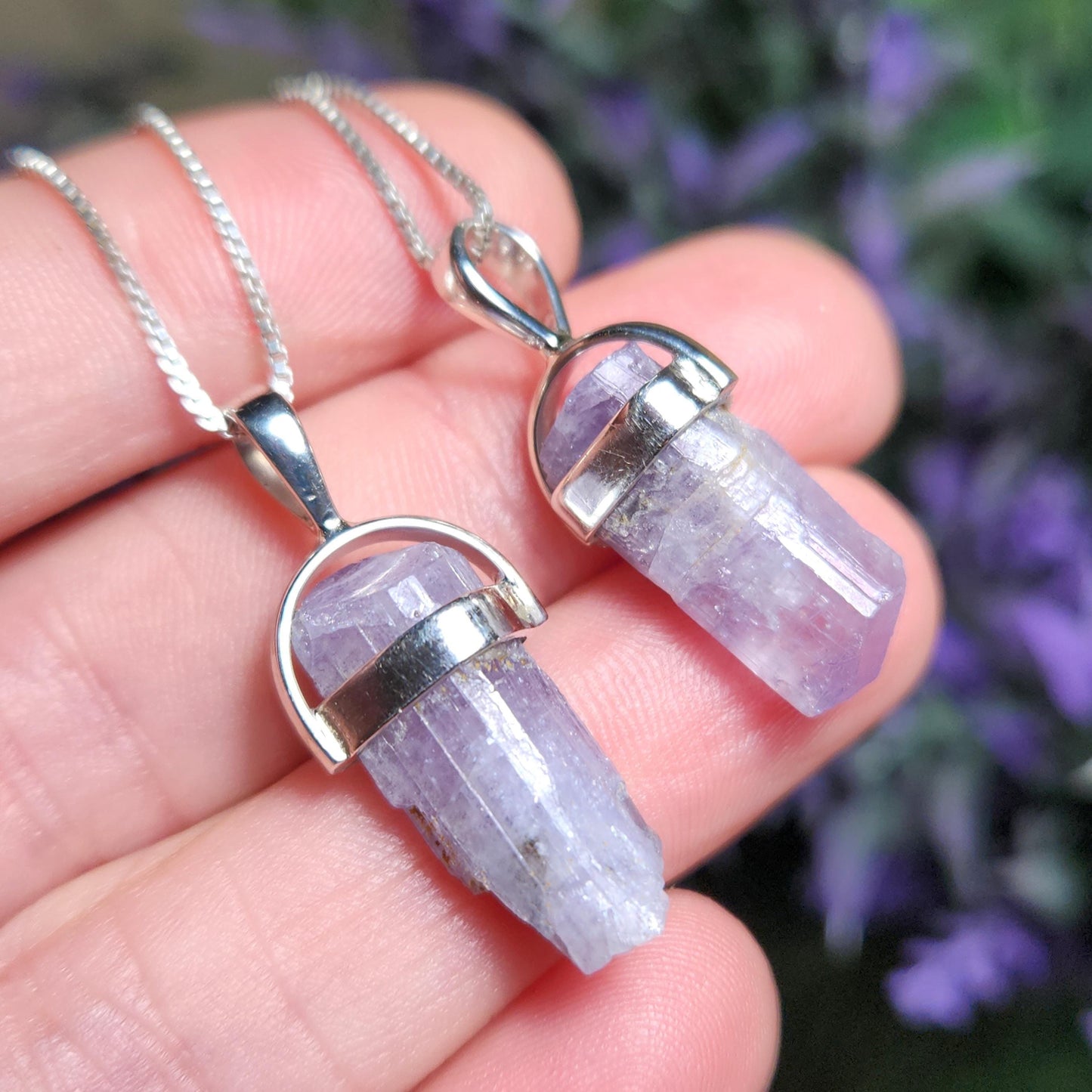 Purple Scapolite Pendant