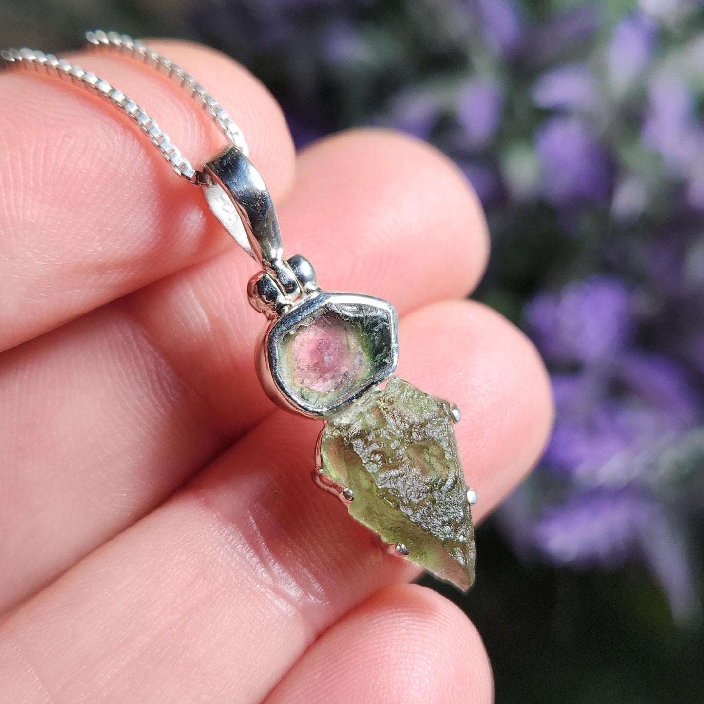 Moldavite Pendant