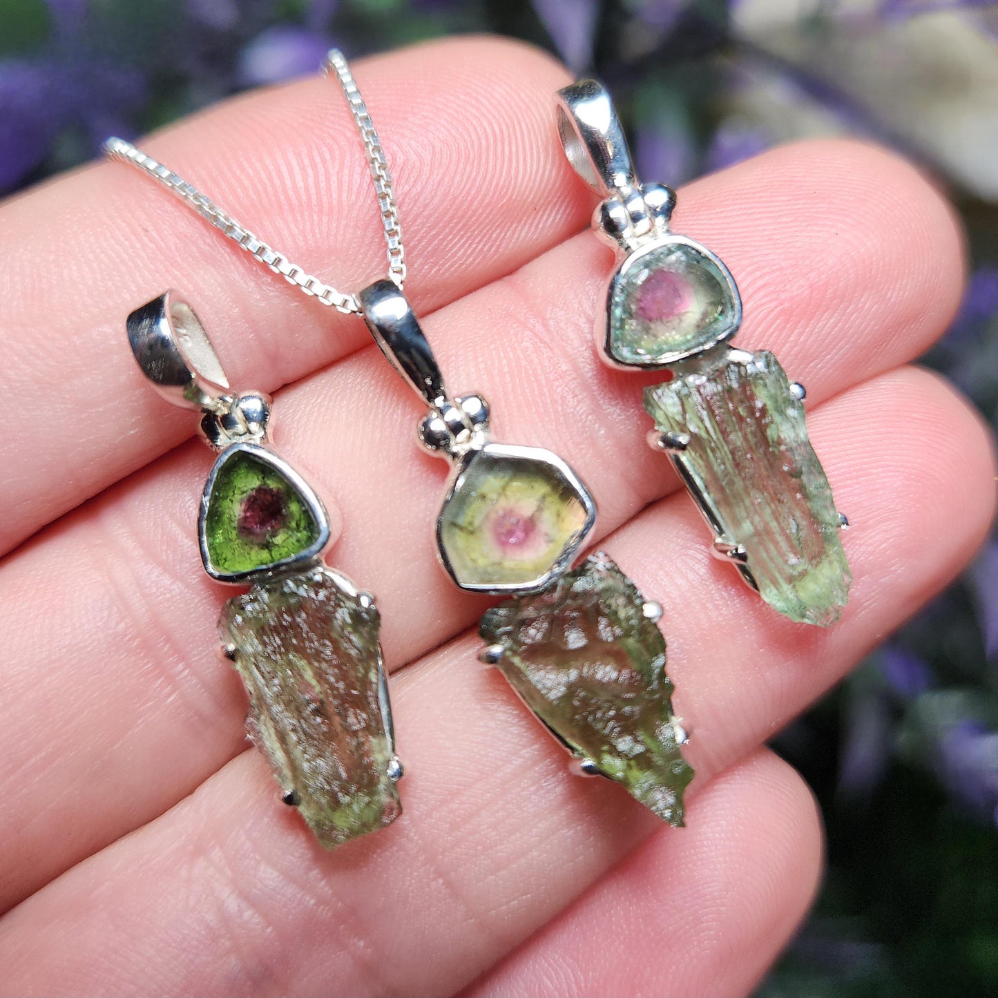 Moldavite Pendant