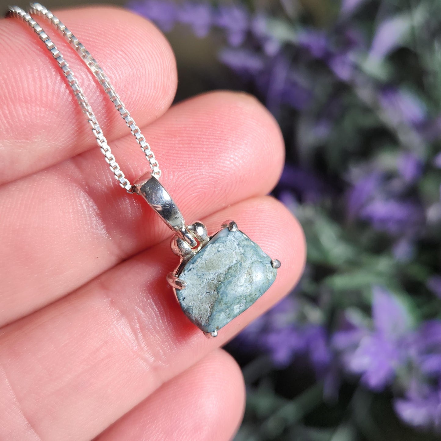 Benitoite Pendant