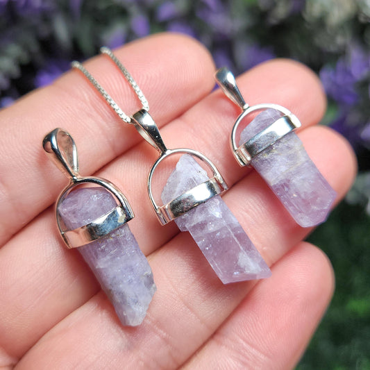 Purple Scapolite Pendant