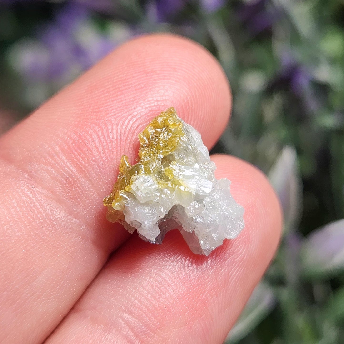 Bi Color Zincite Crystal