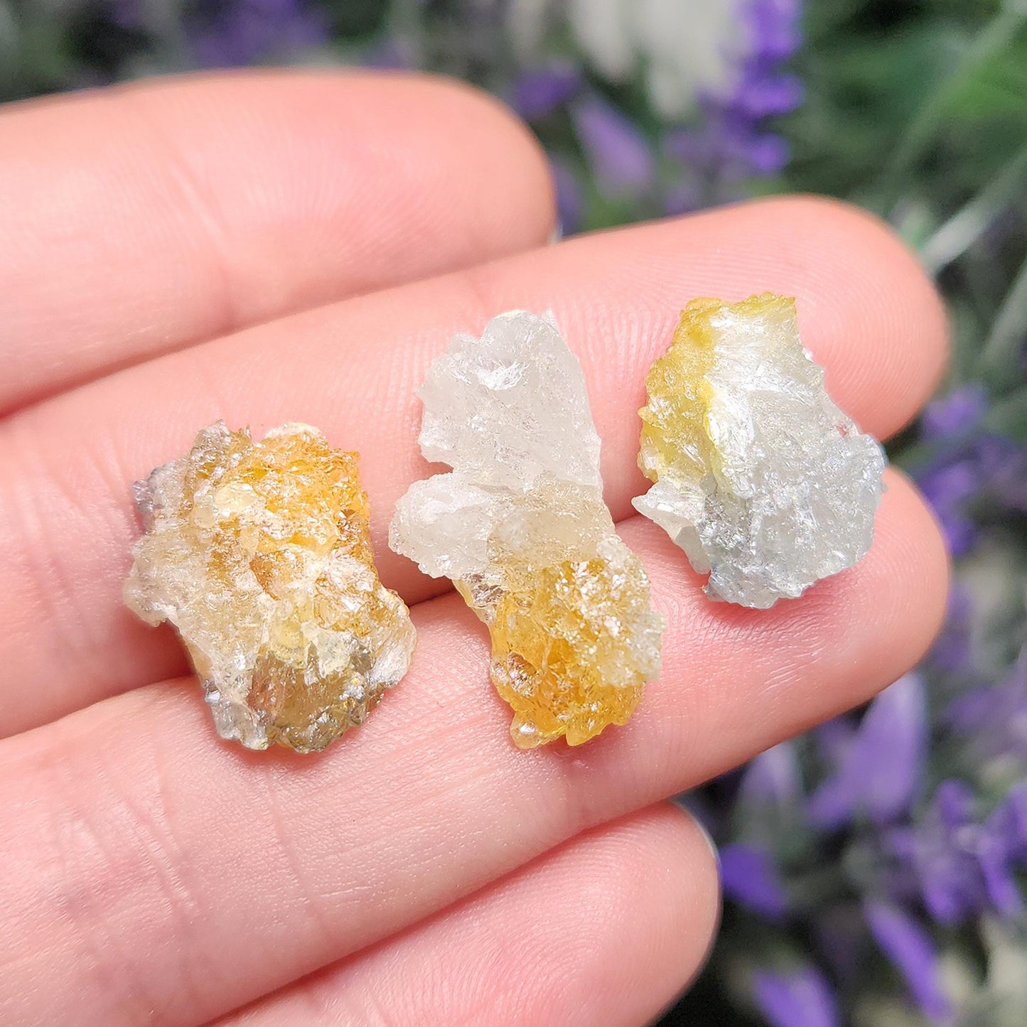 Bi Color Zincite Crystal