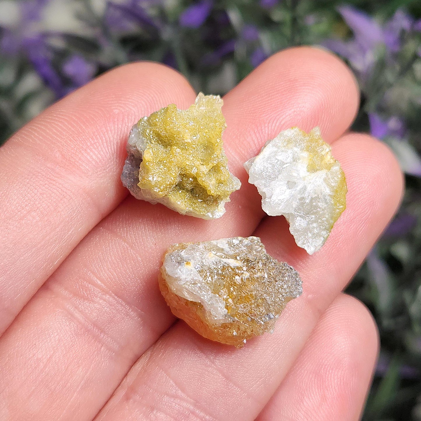 Bi Color Zincite Crystal