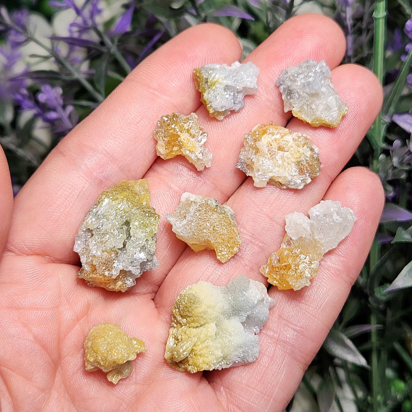 Bi Color Zincite Crystal