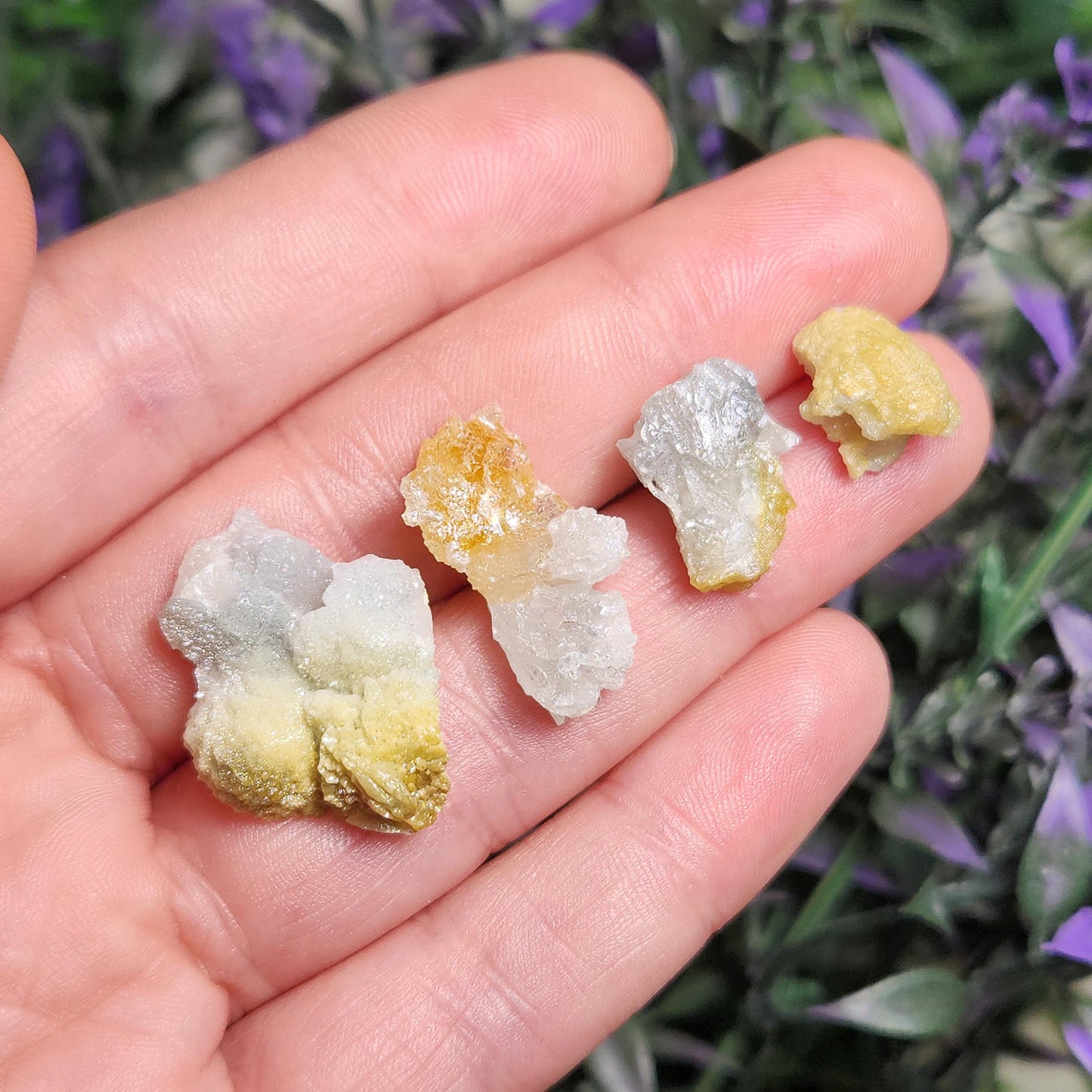 Bi Color Zincite Crystal
