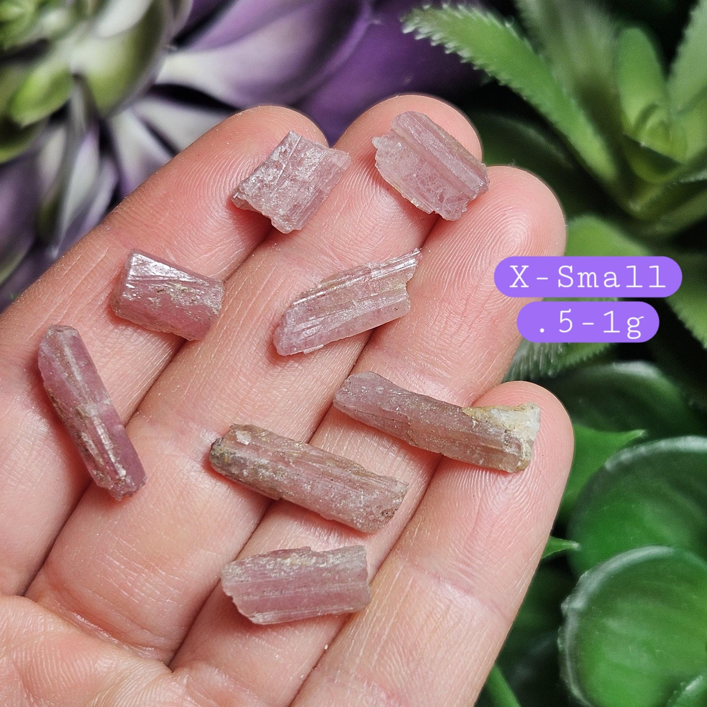 Pink Tourmaline Crystal