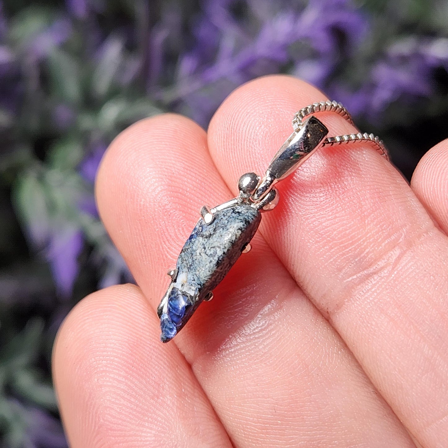 Benitoite Pendant