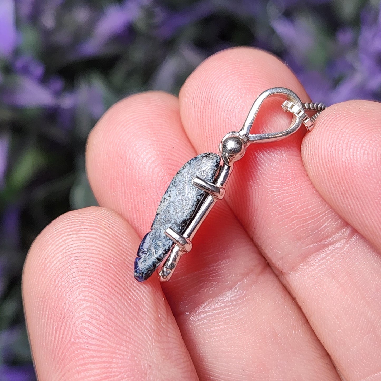 Benitoite Pendant