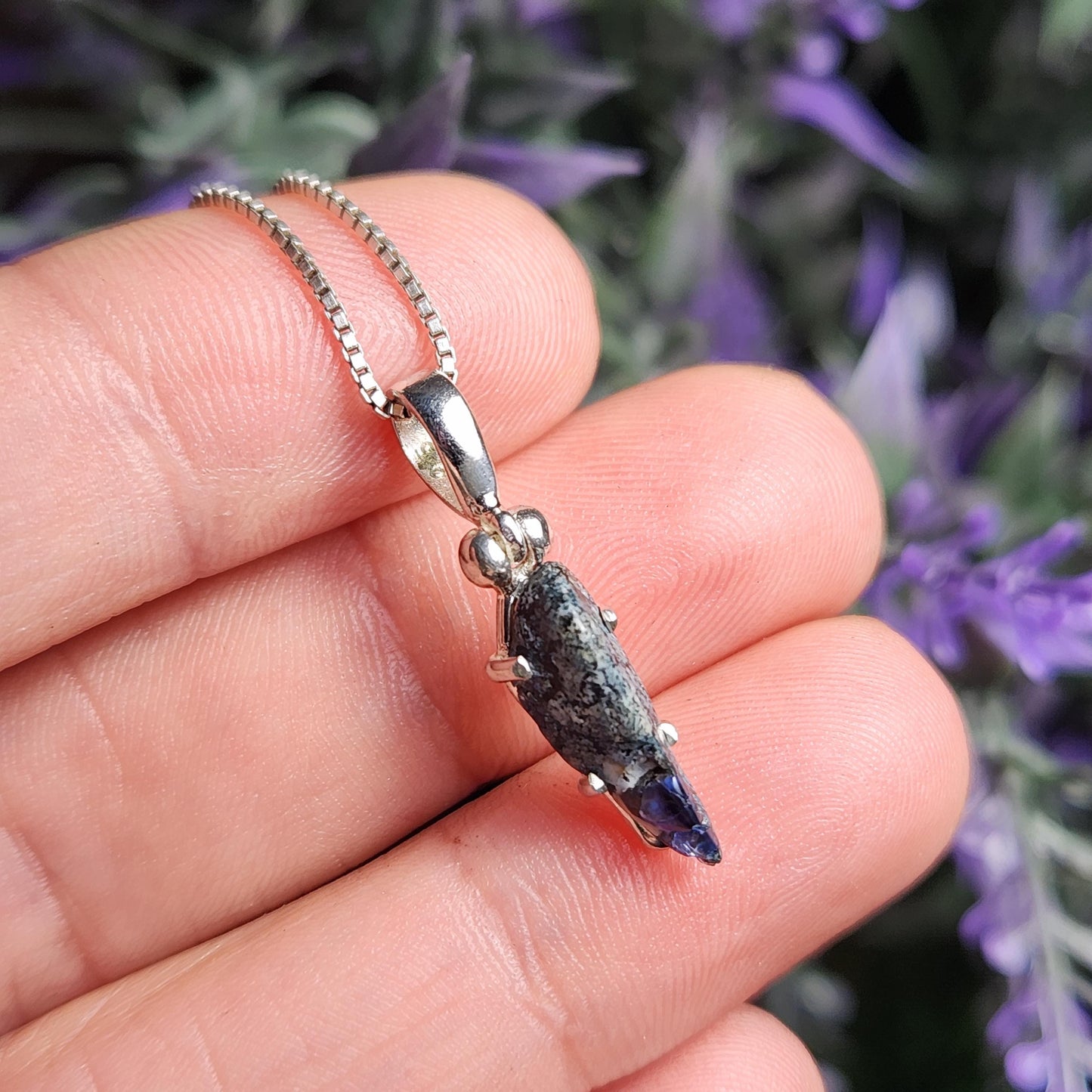Benitoite Pendant