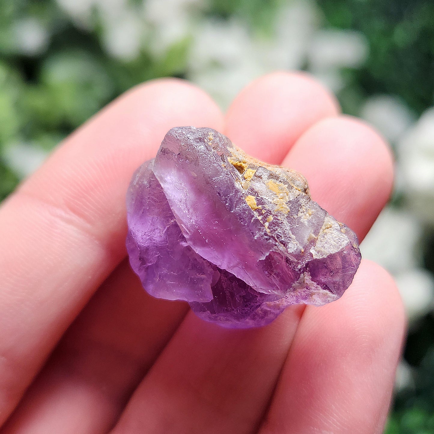 Purple Fluorite Crystal