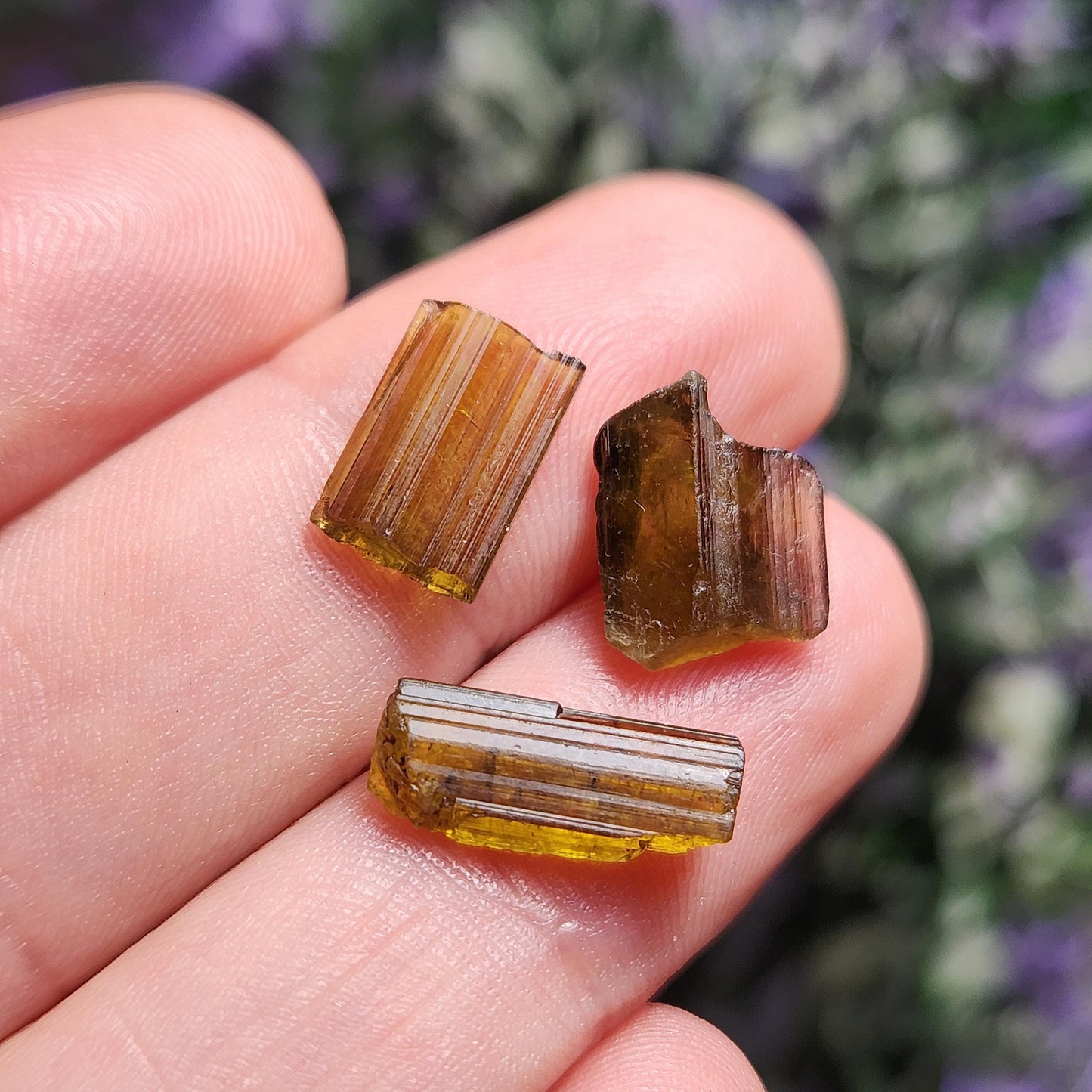 Gem Epidote Crystal