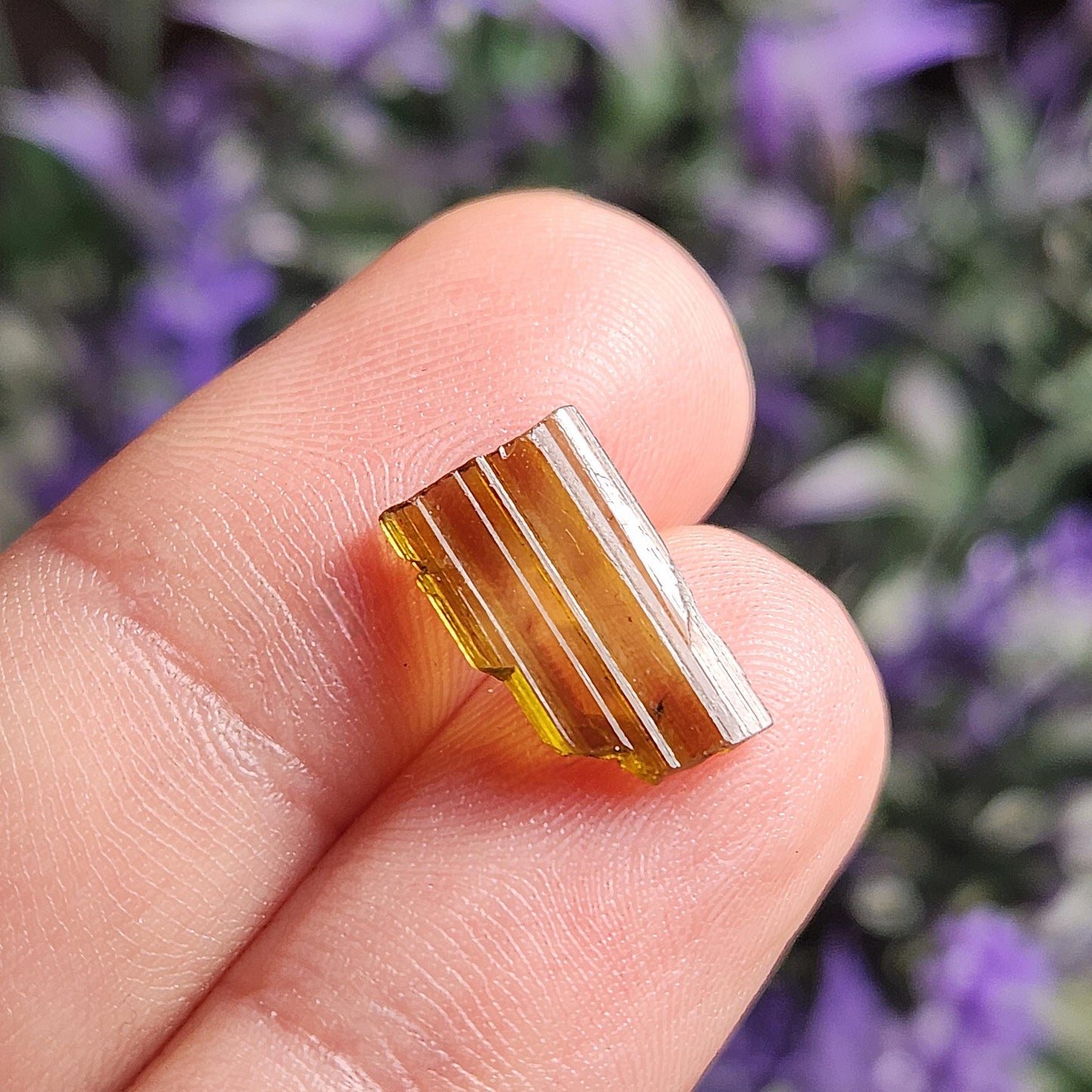 Gem Epidote Crystal