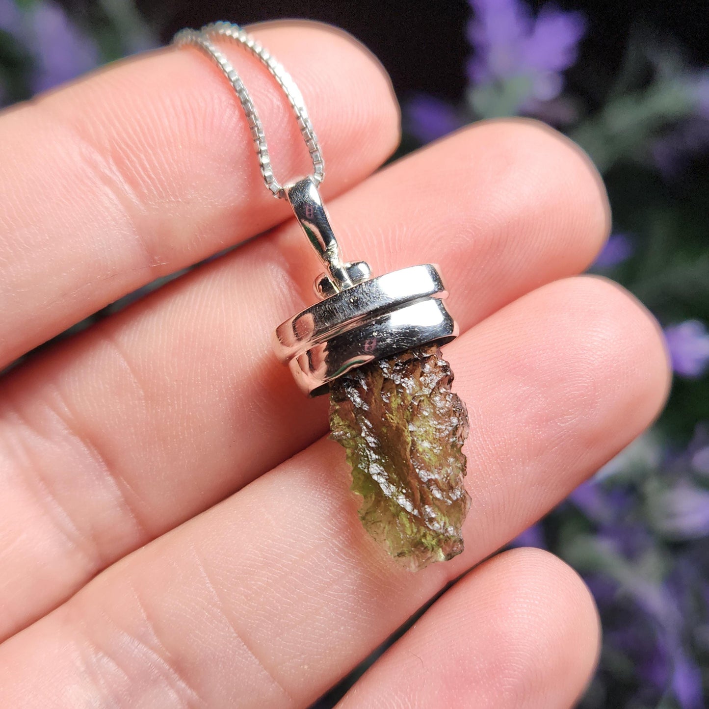 Moldavite Pendant