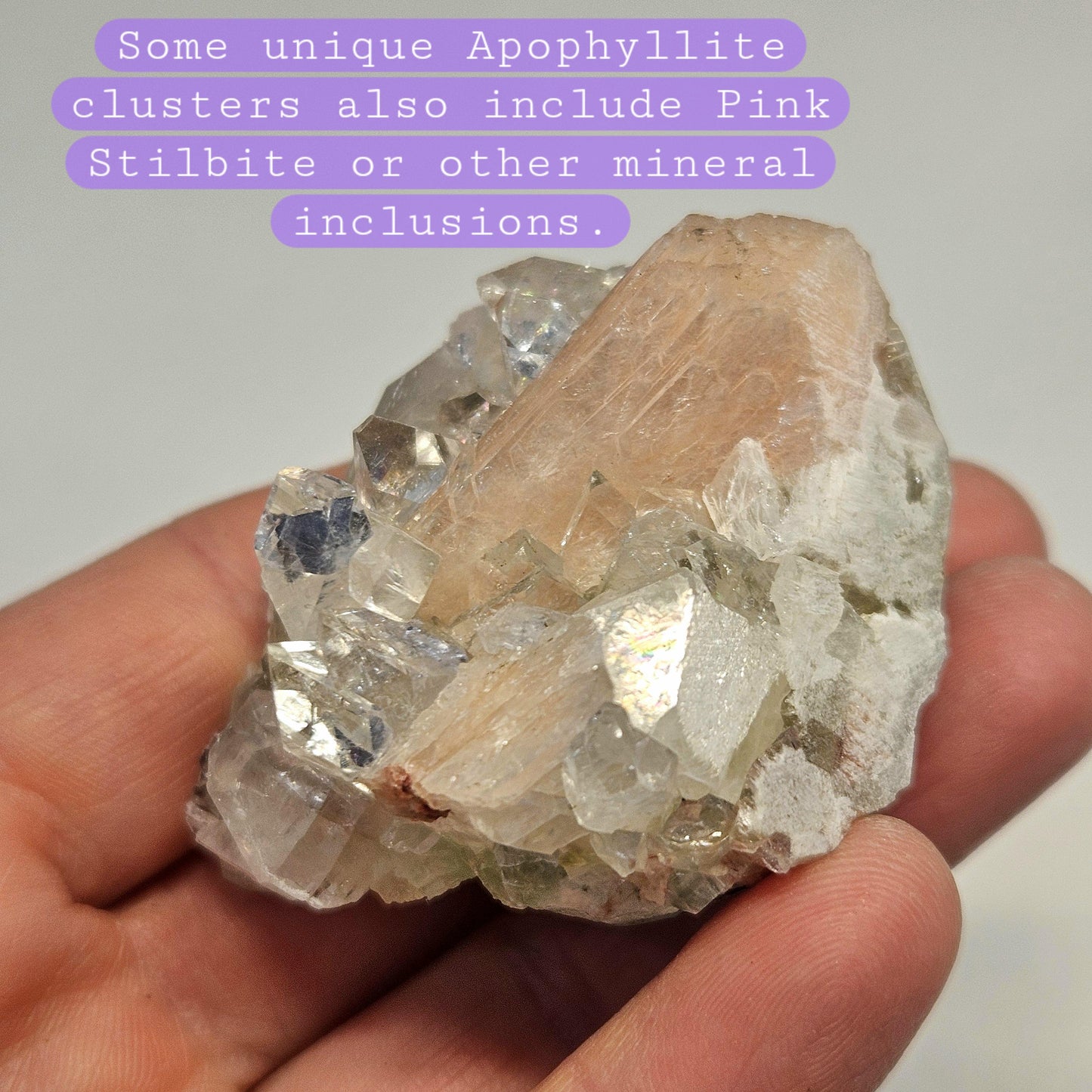 Apophyllite Cluster