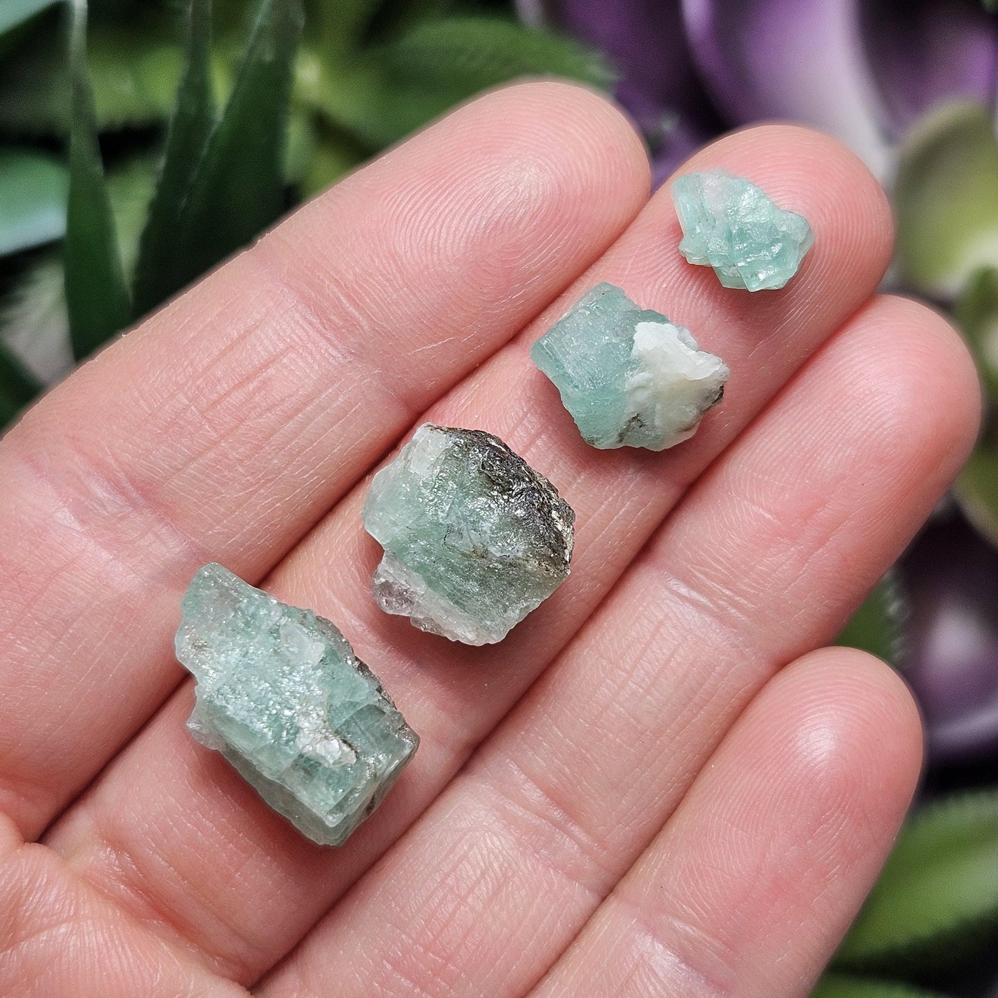 Himalayan Raw Emerald Crystal