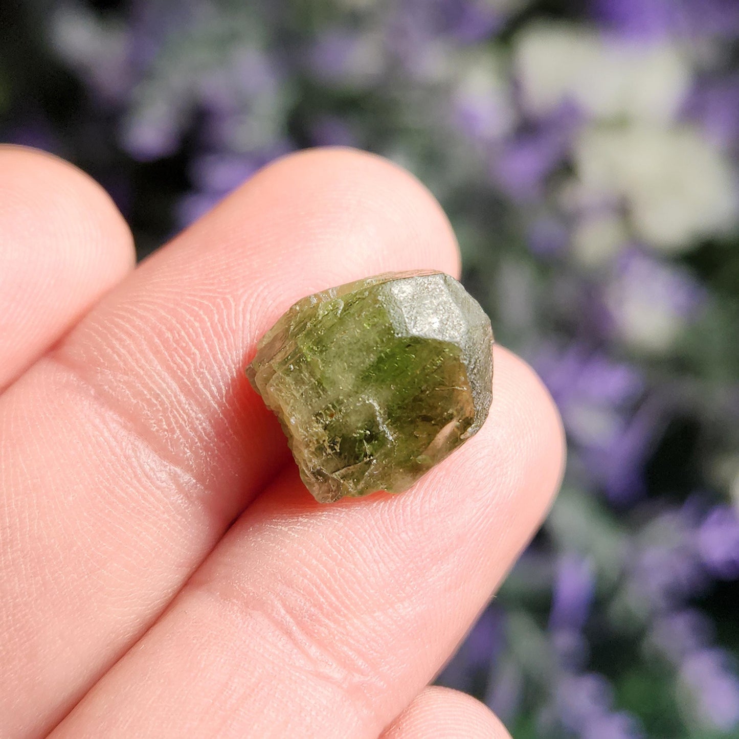 Terminated Diopside Crystal