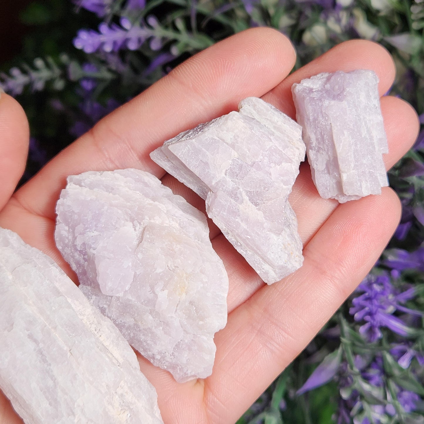 Raw Kunzite Crystal