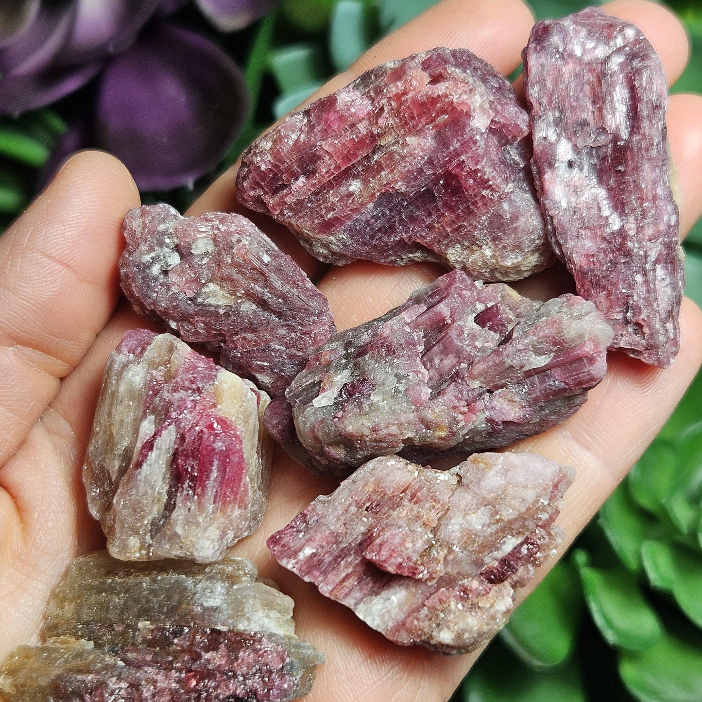 Brazilian Pink Tourmaline & Lepidolite Crystal
