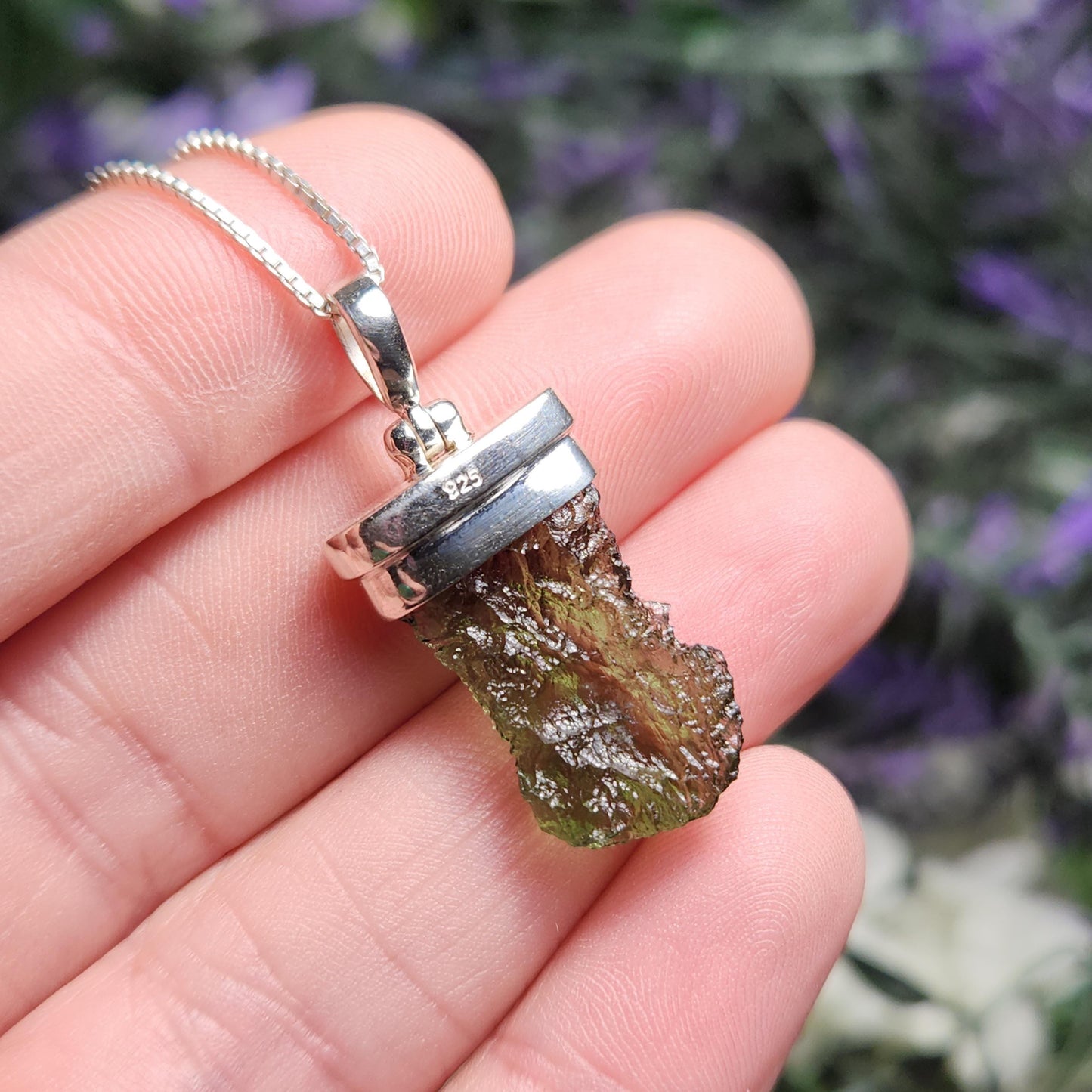 Moldavite Pendant