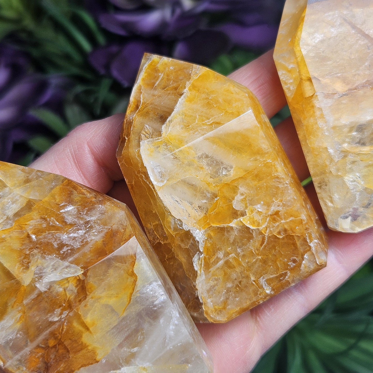 Golden Healer Quartz Tower