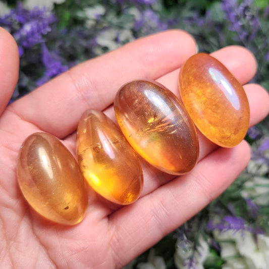 Tangerine Aura Quartz