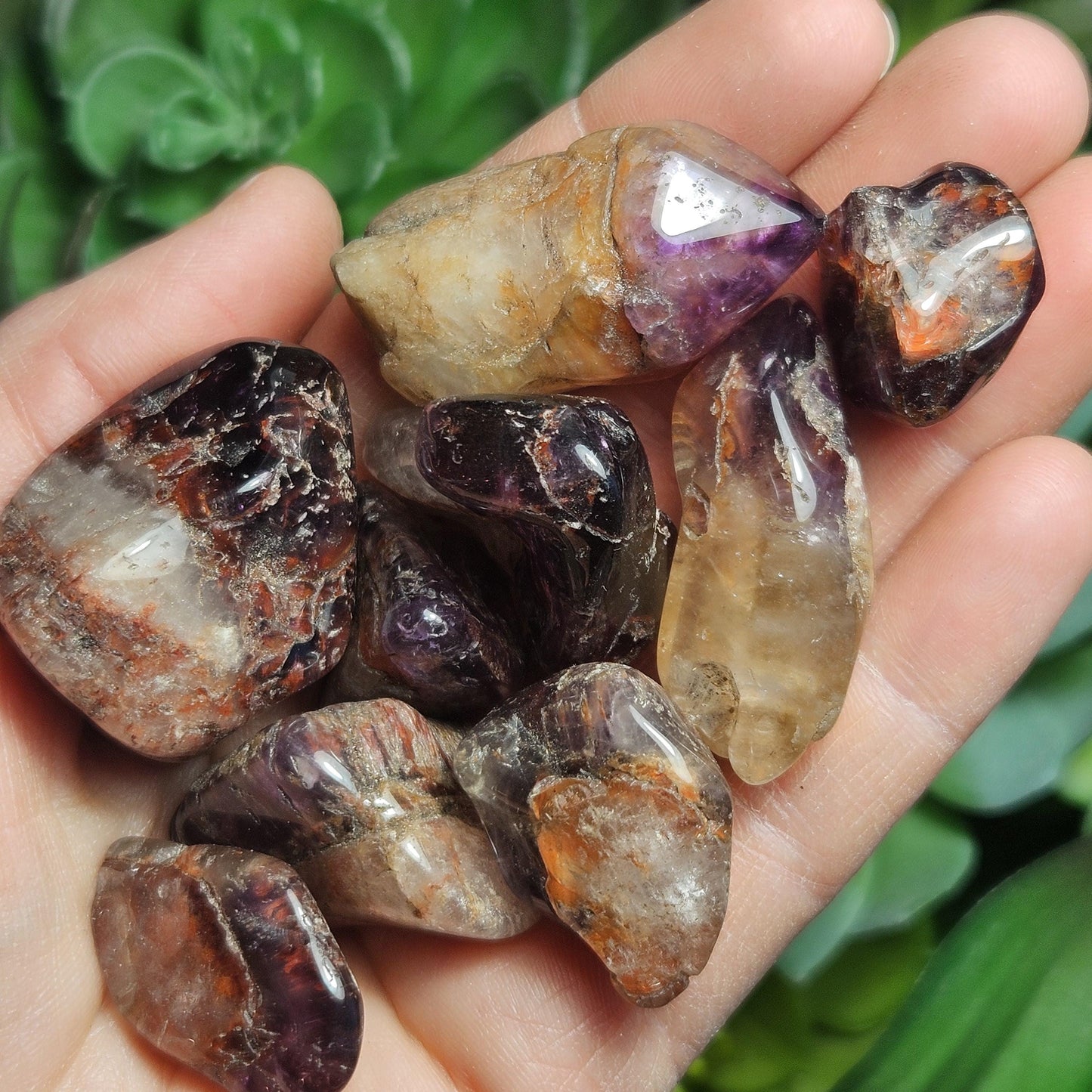 Polished Super Seven Quartz